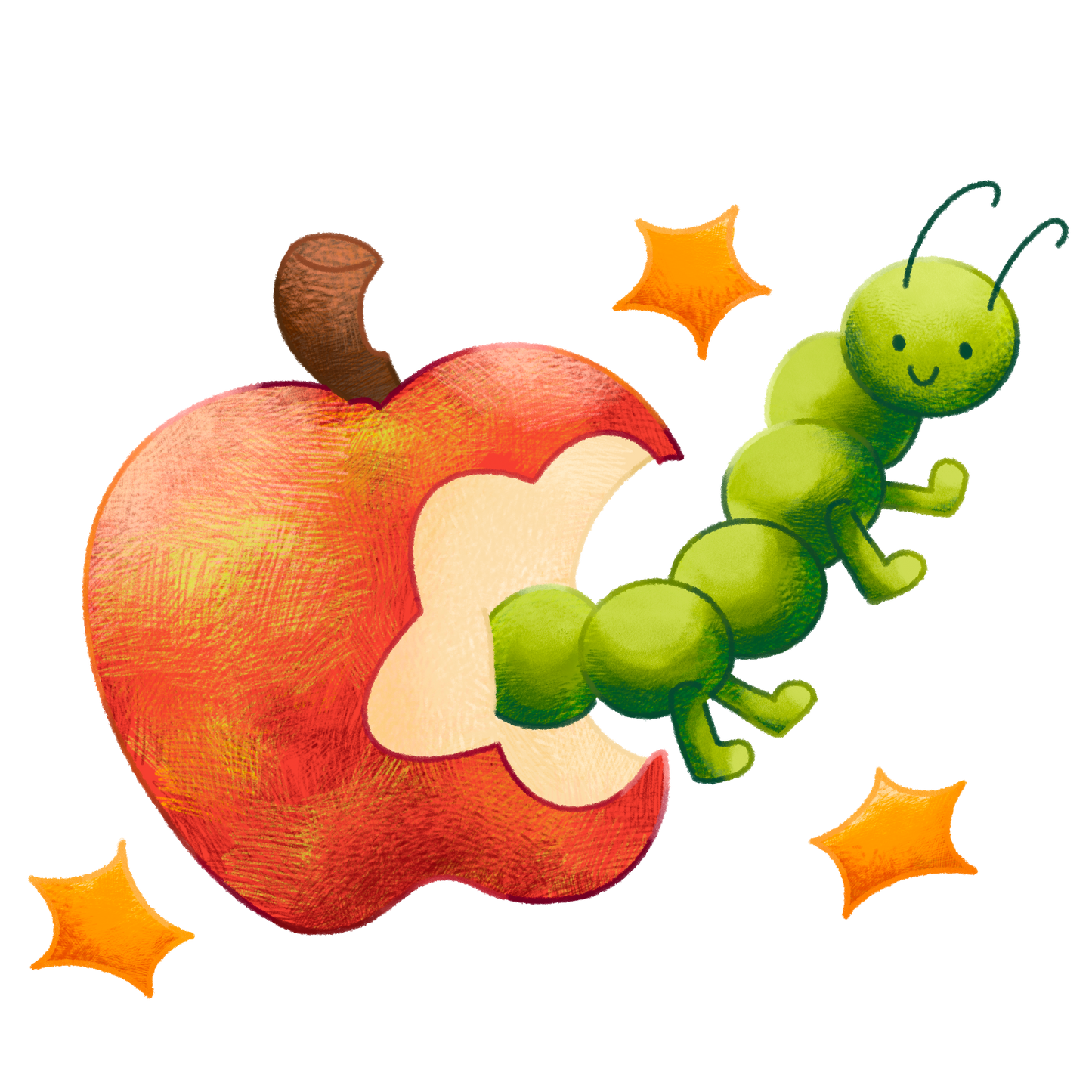 applepillar sticker