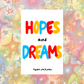 hopes and dreams zine