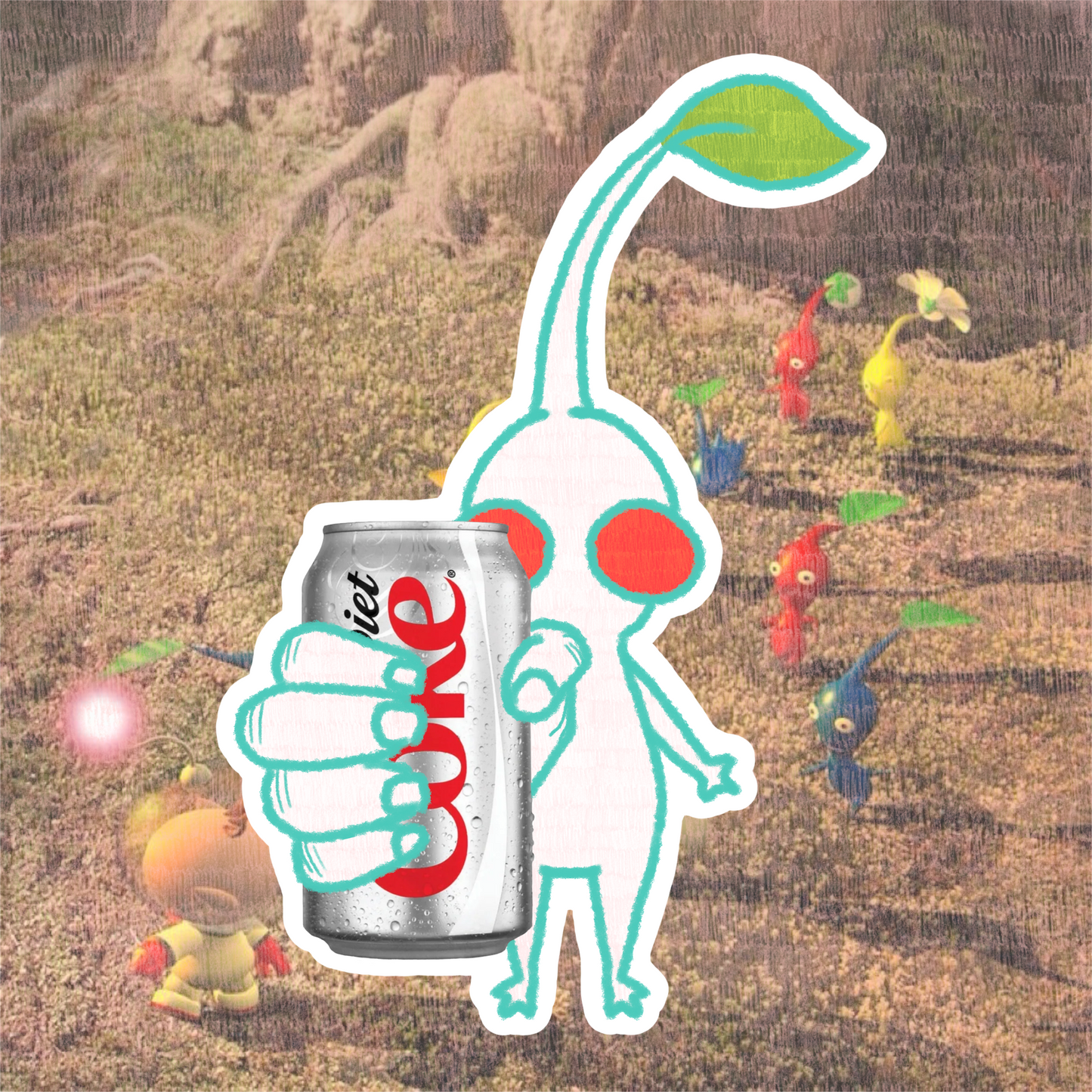 pikmin drink sticker (series 2)