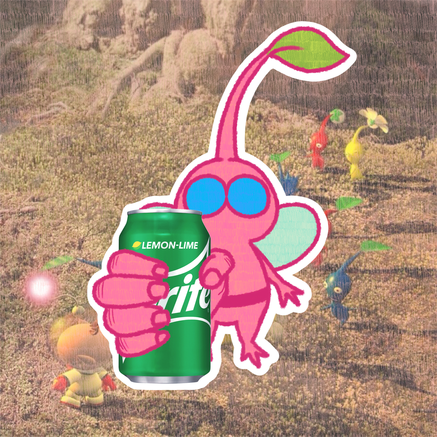 pikmin drink sticker (series 2)