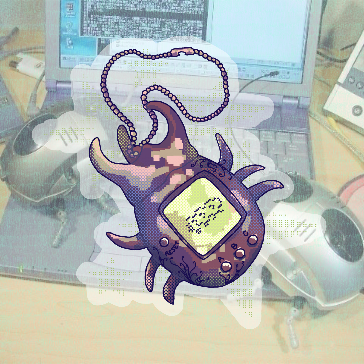 beetlegotchi sticker
